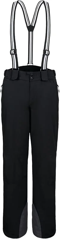aoli ray Pantalon de Ski Homme Imperméable avec Bretelles Amovibles Pantalon de Ski de Fond Homme Pantalon de Polaire Coupe pour Ski, Patinage, Randonnée — Vetements ski