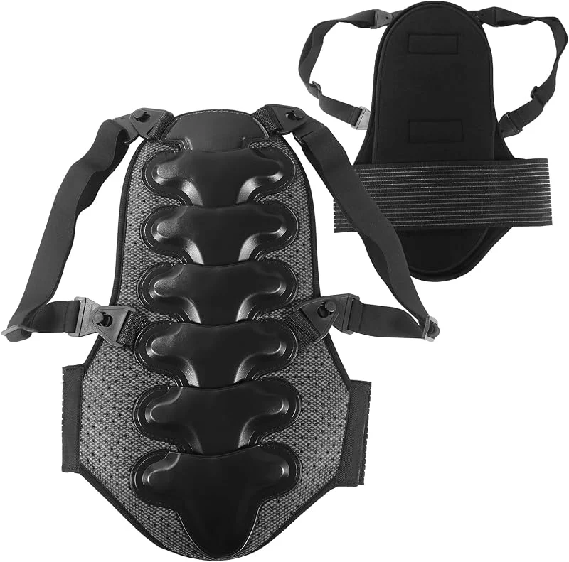 Cienfy Protection de la colonne vertébrale arrière pour adulte, équipement de protection anti-chute pour snowboard, skateboard, patinage et ski — Equipement ski