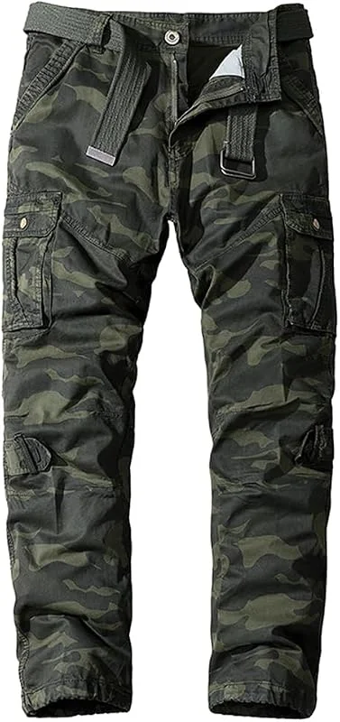 Pantalon Cargo Pantalon Tactique Homme Pantalon Treillis Militaire Outdoor Coton Pantalon Homme Randonnée Chasse — Vetements ski