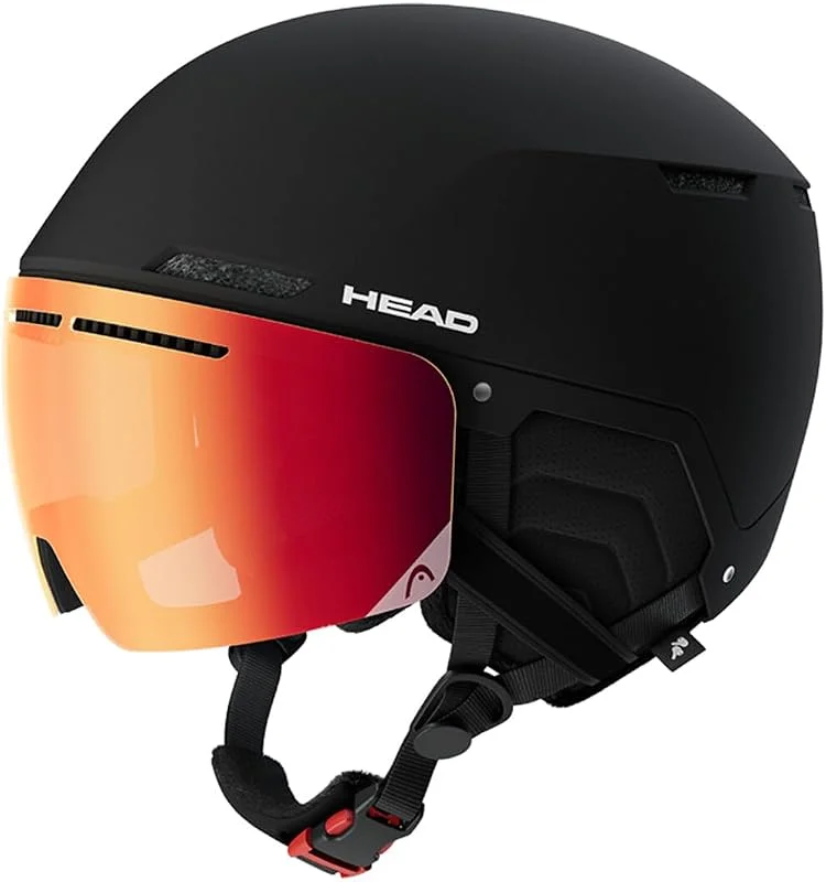 HEAD - Casque De Ski, Snow Cinema Pro Black Homme - Homme - Noir — Equipement ski