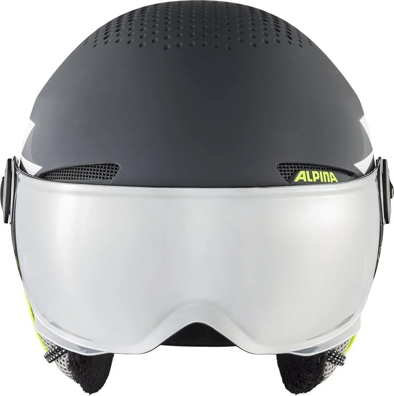 ALPINA Zupo Visor Casque de ski Garçon — Equipement ski