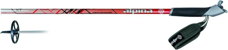 Alpina Sports ASC XT Bâtons de Ski de Fond Rouge 165 cm — Equipement ski
