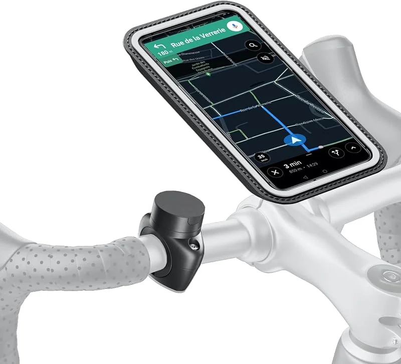 Shapeheart Support Téléphone Vélo avec Pochette Magnétique Détachable Pro — Equipement ski
