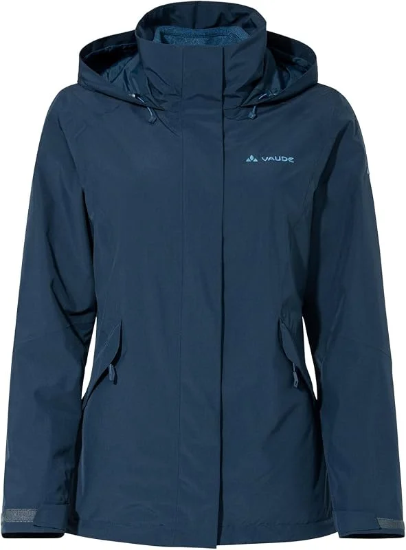 VAUDE Veste 3 en 1 Rosemoor II pour Femme Double, Dark Sea, 50 — Vetements ski