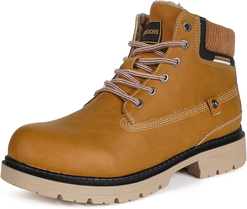 Gaatpot Mixte Bottes en Cuir Chaussures d'hiver Chaudes — Equipement ski