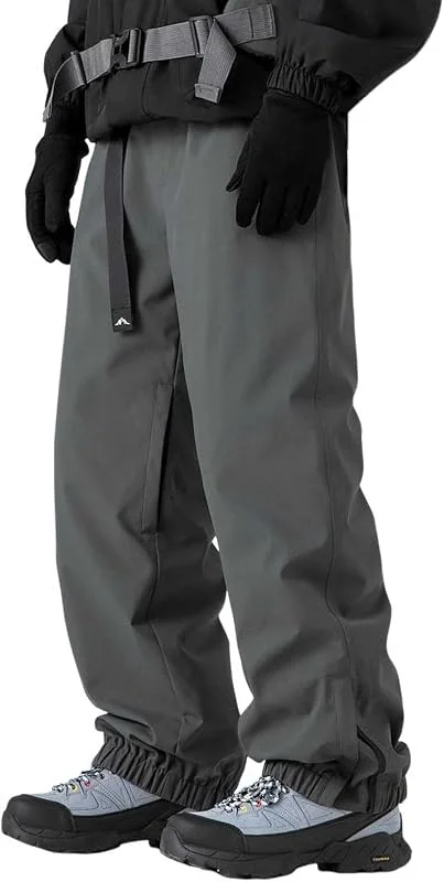 WWricotta Pantalon de Ski rembourré d'hiver pour Homme, Coupe-Vent, Hard Charge Down, Pantalon décontracté en Duvet Blanc Cold 90, 1 — Vetements ski