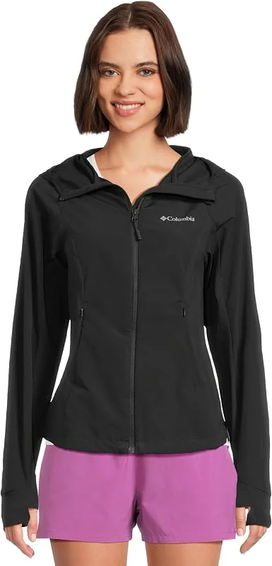 Columbia Sweet As III Hooded Softshell, Veste Coupe Vent Softshell pour Femme — Vetements ski