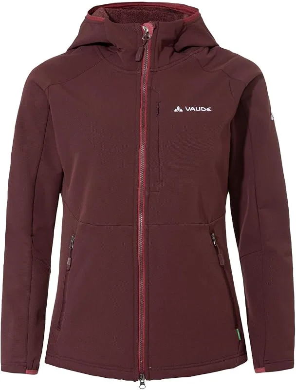 VAUDE Sweat à Capuche en Polaire Elope pour Femme Veste, Chêne foncé, Taille 38 — Vetements ski