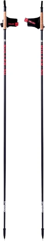 Longway Bâtons de Ski de Fond 20031-1 Adulte Unisexe, Multicolore, 135cm — Equipement ski