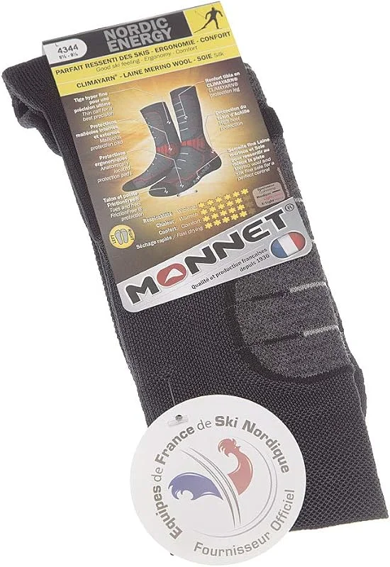 MONNET Energy Nordic Chaussettes Mixte — Equipement ski