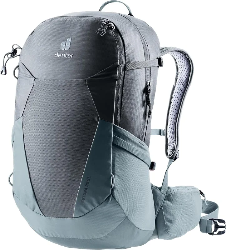deuter Futura 25 SL Sac à dos de randonnée pour femme, Graphite-shale — Equipement ski