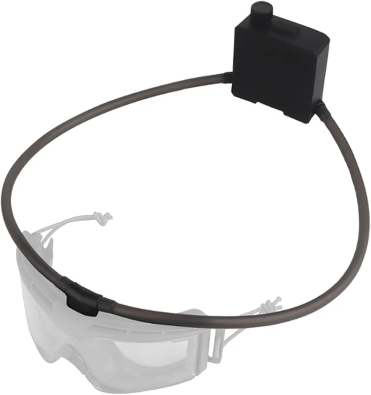 Désembueur de Lunettes avec Ventilateur réglable, système antibuée pour Lunettes, Airsoft avec kit de Ventilateur pour, Ski Airsoft antibuée pour avec — Equipement ski