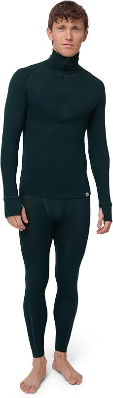 DANISH ENDURANCE Ensemble Thermique Mérinos Homme, Demi-Zip — Vetements ski