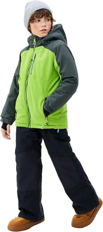 SMONTY Combinaison de Ski Enfant Garçons, Veste et Pantalon Hiver — Vetements ski