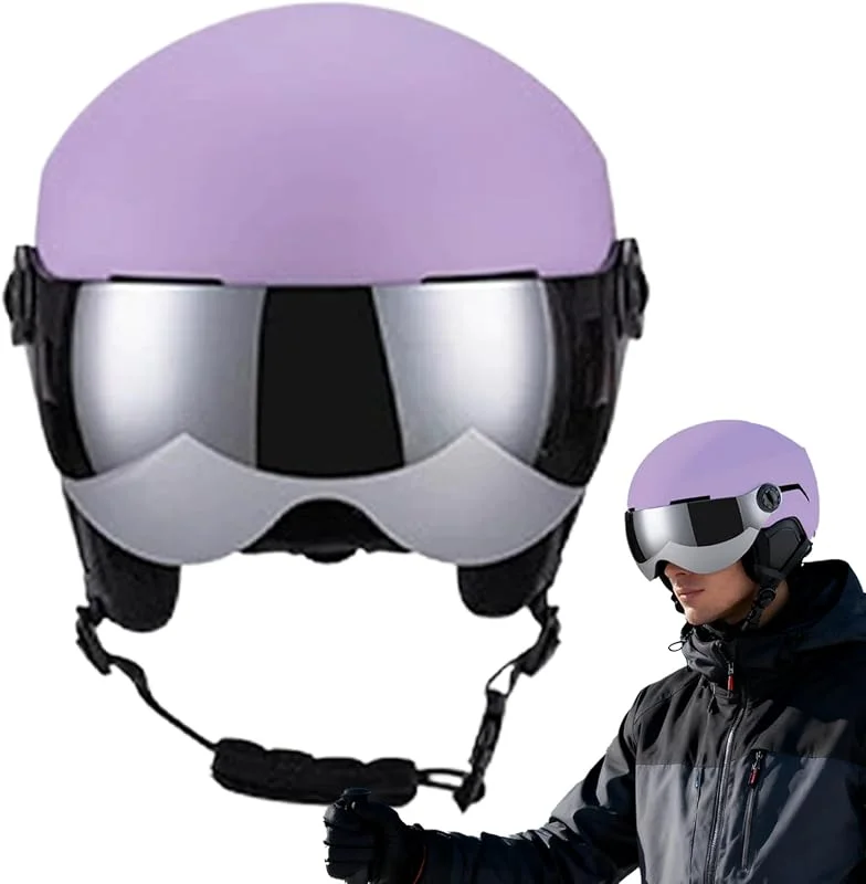 Casque De Ski, Équipement De Snowboard Antichoc Et Chaud, Casque De Snowboard Imperméable Au Vent Pour Hiver, Pour Hommes, Jeunes, Adultes, Skieurs, Snowboarders, En — Equipement ski