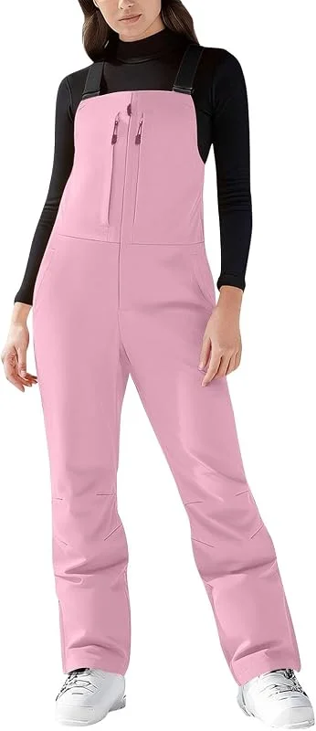 Generisch Salopette de snowboard isolée pour femme avec jupe pare-neige (XXL) — Vetements ski