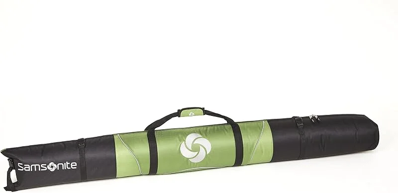 Samsonite Single Sac de Ski rembourré, Vert, 180 cm — Equipement ski