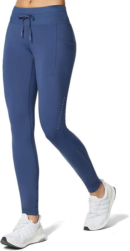 baleaf Legging en Polaire imperméable pour Femme - Pantalon Thermique Taille Haute avec Poches — Vetements ski