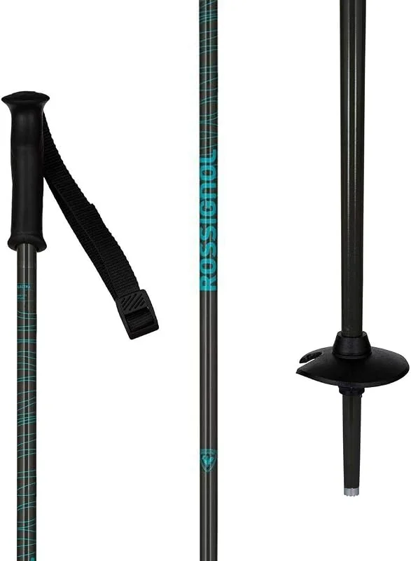 Rossignol Electra Bâtons pour Femme Noir 105 cm — Equipement ski