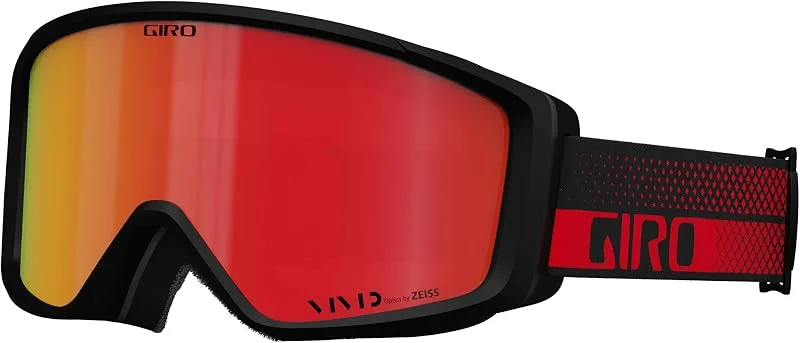 Giro Blok Asian Fit Lunettes de neige pour adulte avec verres vifs — Equipement ski