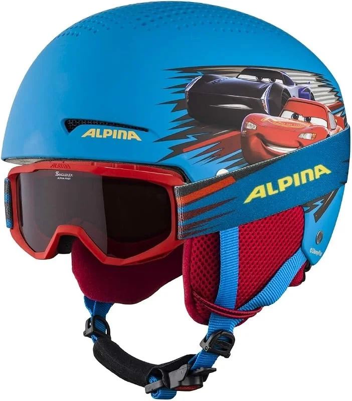 ALPINA Zupo Disney Set Casque de ski Fille — Equipement ski