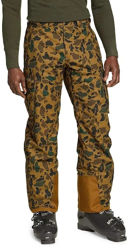 Eddie Bauer Pantalon de Ski imperméable et isolé Powder Search 2.0 pour Homme — Vetements ski