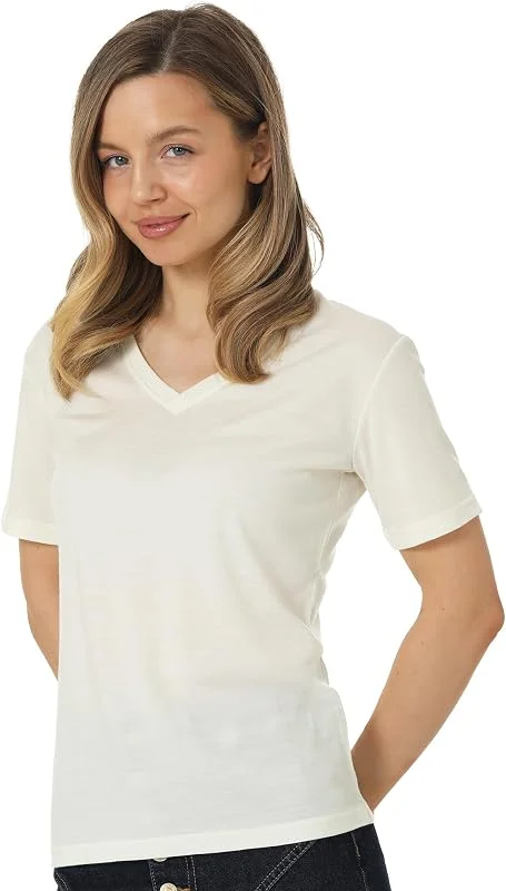 Merino.tech 100% T-Shirt Merinos - sous Vetement Merinos Femme pour Sport — Vetements ski