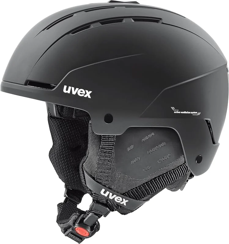 uvex Stance - Casque de Ski Robuste et ventilé pour Homme et Femme avec Ajustement Individuel de la Taille — Equipement ski