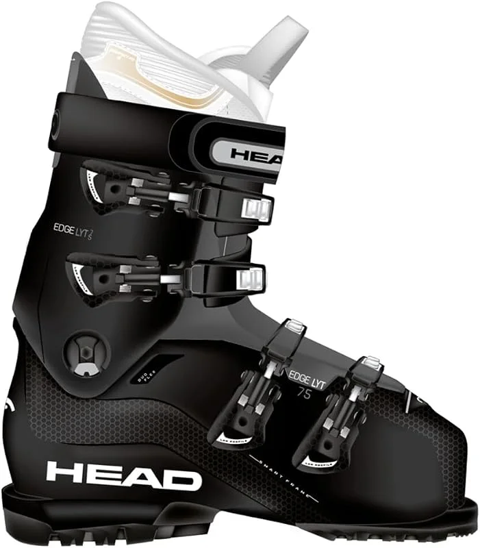 Head Women Edge LYT 75 W HV Black Ski Boot — Equipement ski