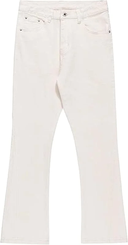 Générique Pantalons éVaséS DéContractéS Vintage pour Hommes Pantalon en Jean éVasé Taille Haute pour Homme Jeans Slim Stretch pour Hommes — Vetements ski